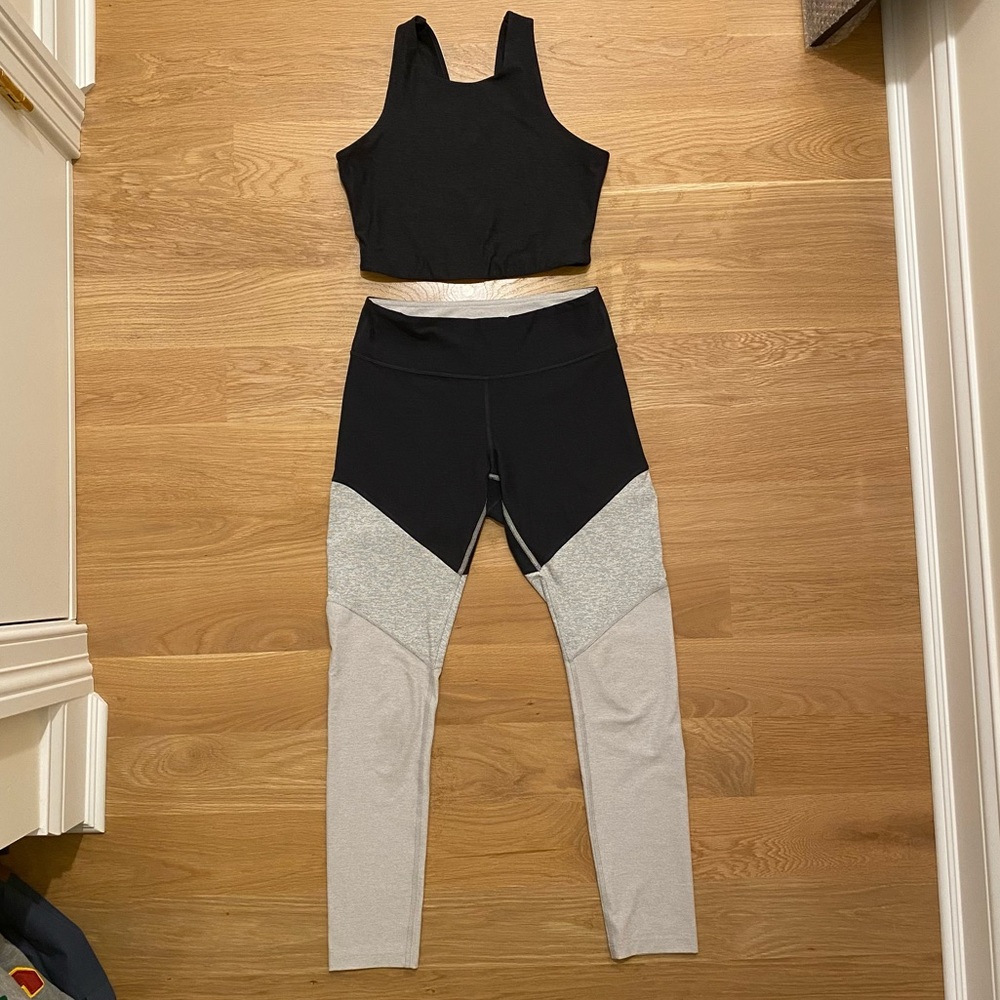 Outdoor Voices Tricolor Workout Set